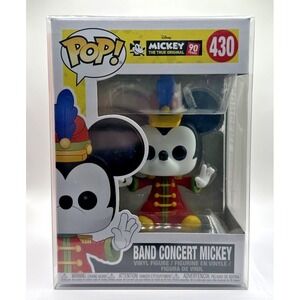 Band Concert Mickey Disney 90 Years True Original Funko Pop! #430 in Protector